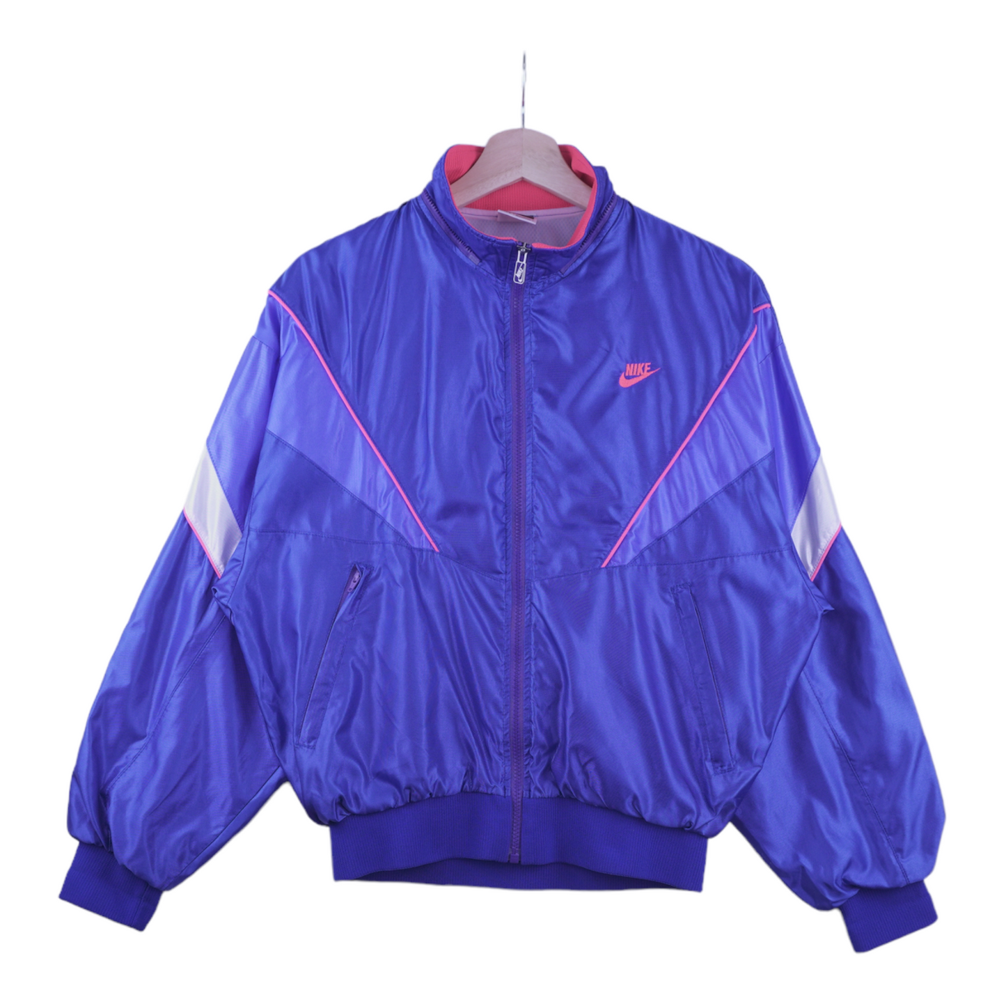 90s Nike Trackjacket Blue Orange S
