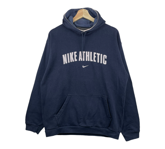00s Nike Hoodie Navy White M