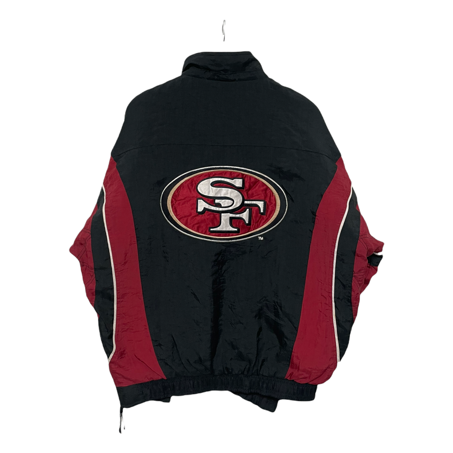 90s Starter San Francisco NFL  Jacket Black Red M