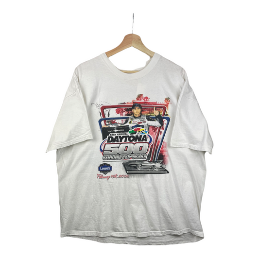 00s Chase Daytona NASCAR T-Shirt White XL