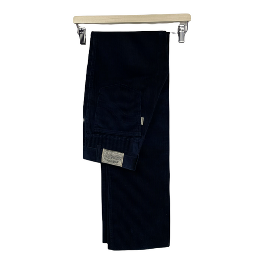 90s Carerra Corduroy Pant Navy IT 29 Waist, 36 Length
