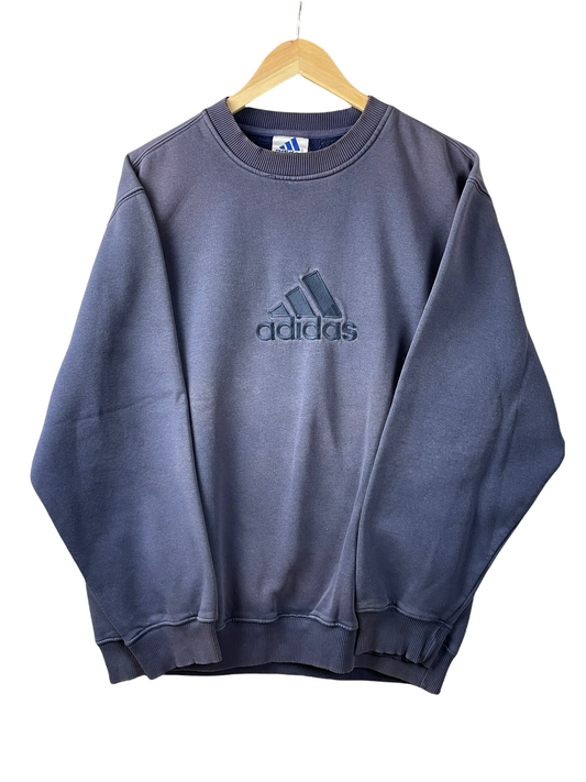 00s Adidas Sweatshirt Navy L