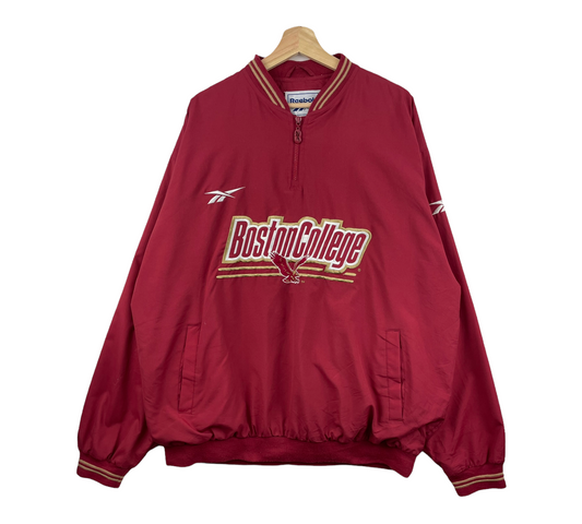 90s Reebok Boston College Eagles NCAA Pullover Red XL