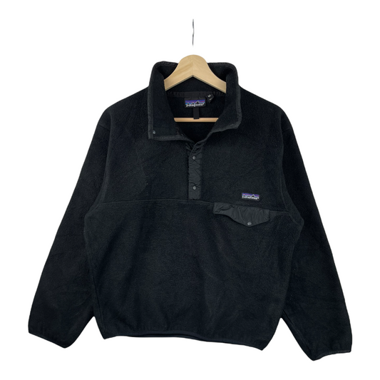 90s Patagonia Fleece Black  S/M