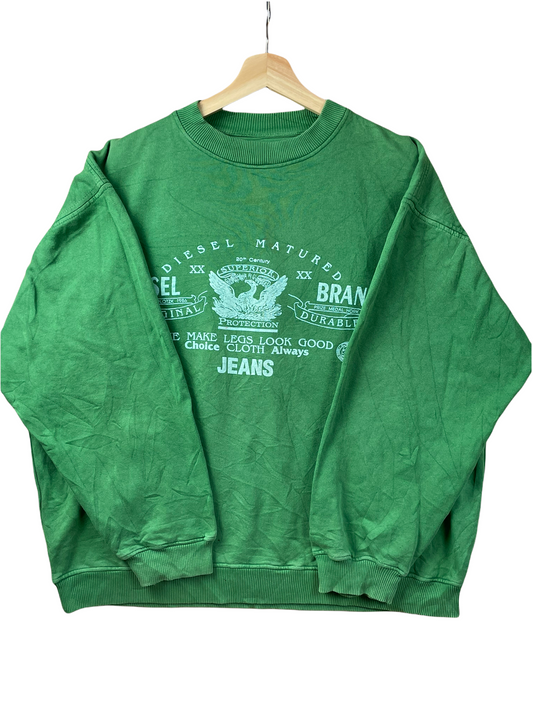 90s Diesel Sweatshirt Green