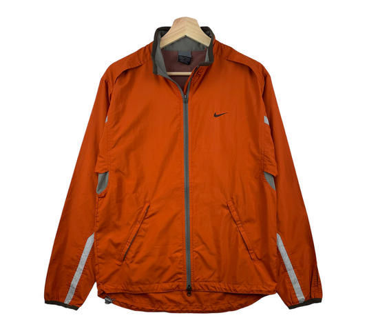 00s Nike Trackjacket Orange Silver S/M