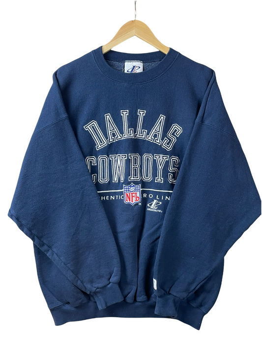 90s Logo Athletic Sweatshirt Navy