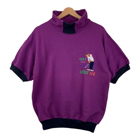 90s Sport Ice by Iceberg Shirt Purple  M