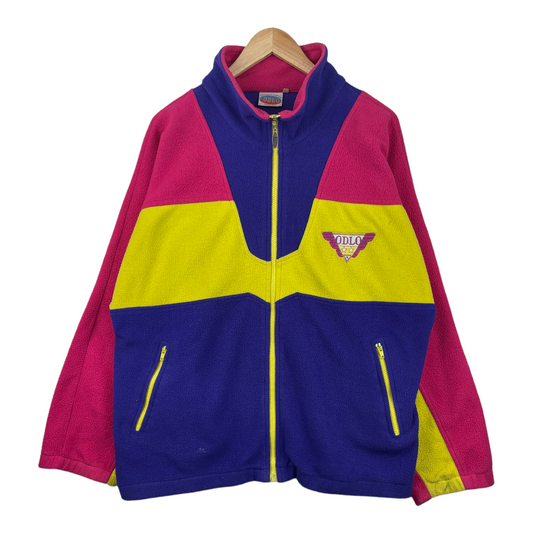 90s Odlo Crazy Fleece Pink Purple L