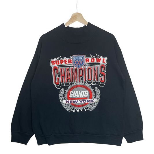 80s Fun Stuff New York Giants NFL Sweatshirt Black M