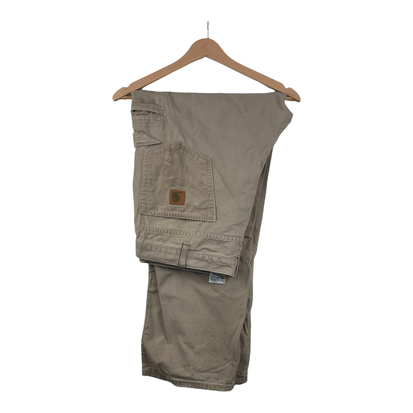 00s Distressed Carhartt Pant Beige  38x32