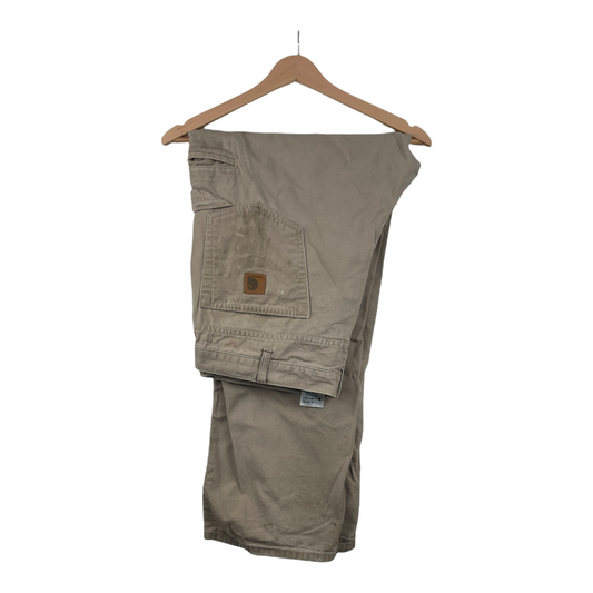 00s Distressed Carhartt Pant Beige 38x32