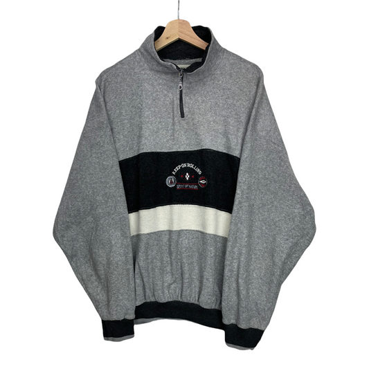 90s Sailor Sportswear Crazy Fleece Grey  XL