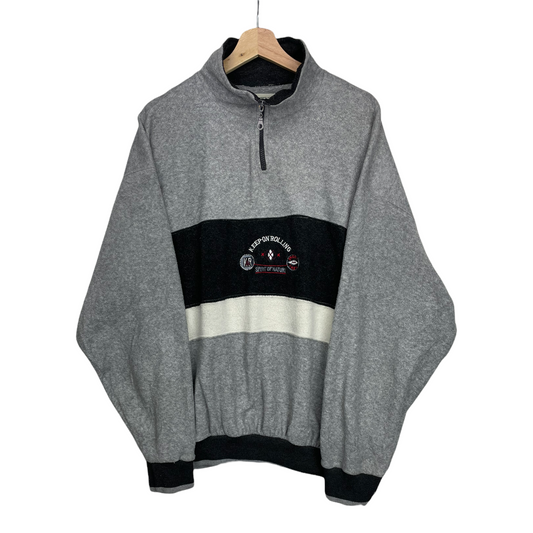 90s Sailor Sportswear Crazy Fleece Grey XL