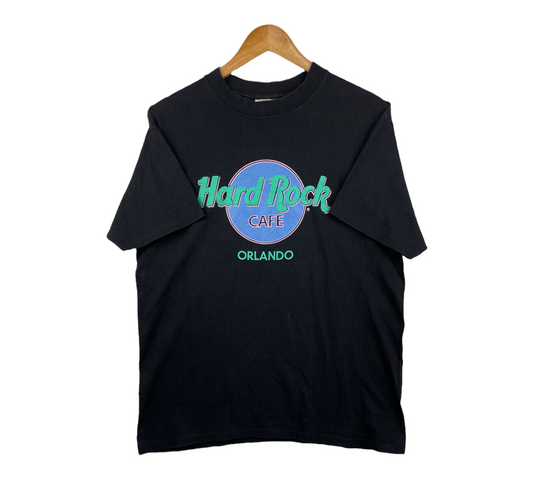 90s Hard Rock Cafe Orlando T-Shirt Black  L