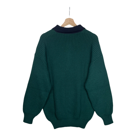 80s Nazareno Gabrielli Knit Green L