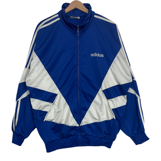 90s Adidas Trackjacket Blue L