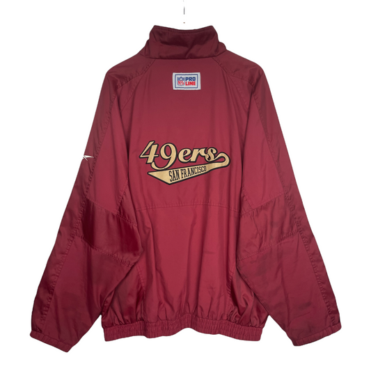 90s Reebok San Francisco 49ers NFL Jacket Red