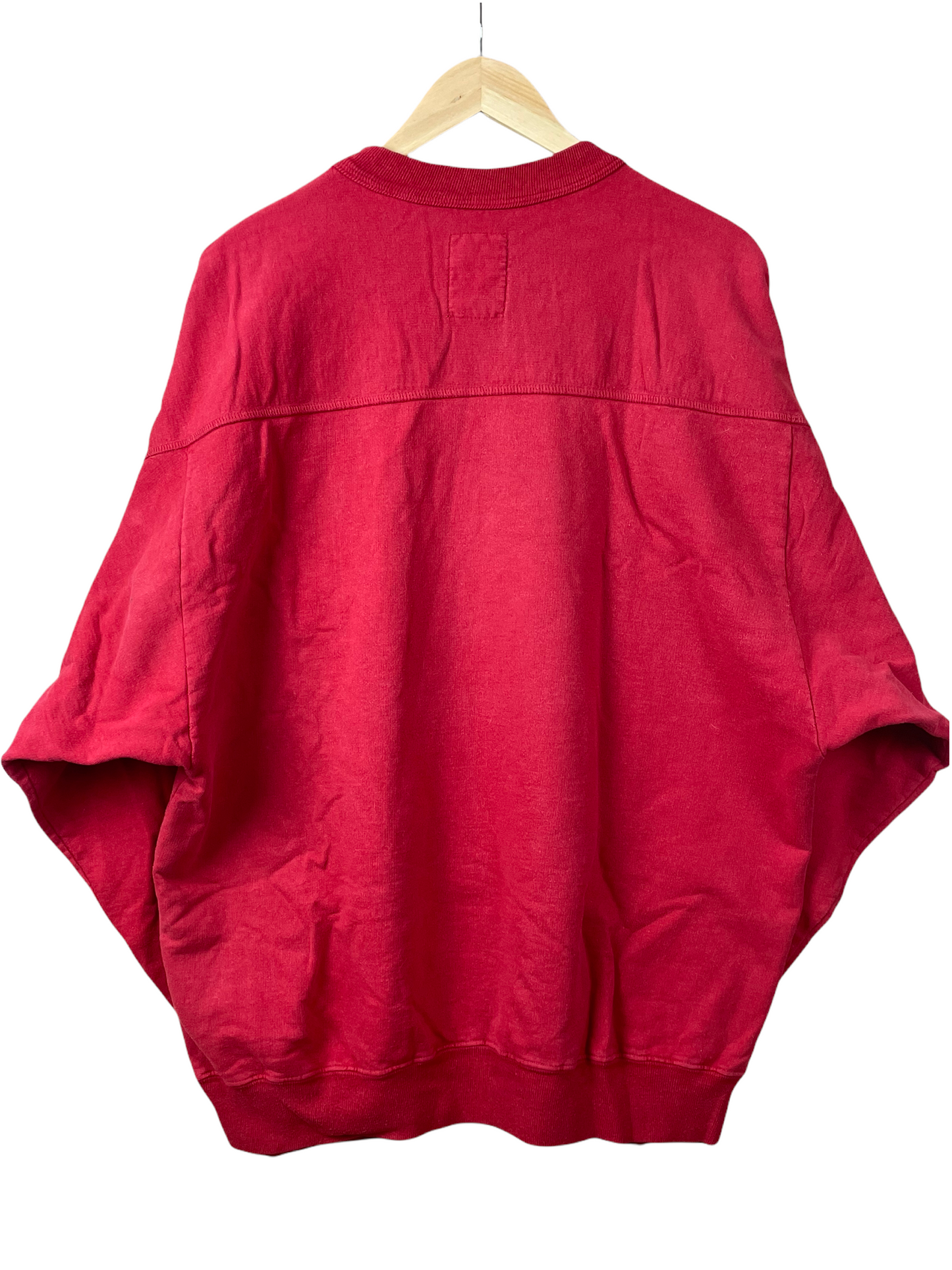 90s Guess Sweatshirt Red L