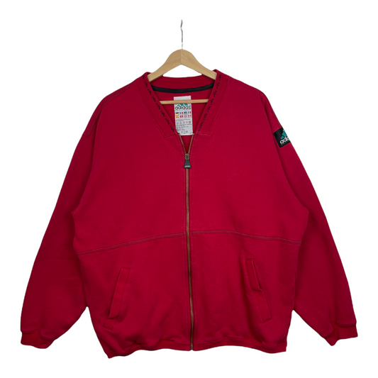90s Adidas Equipment Sweatshirt Red XL