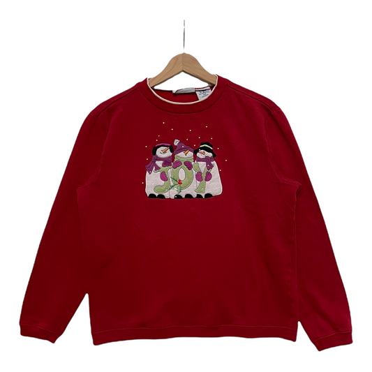 00s Blair Christmas Sweatshirt Red S