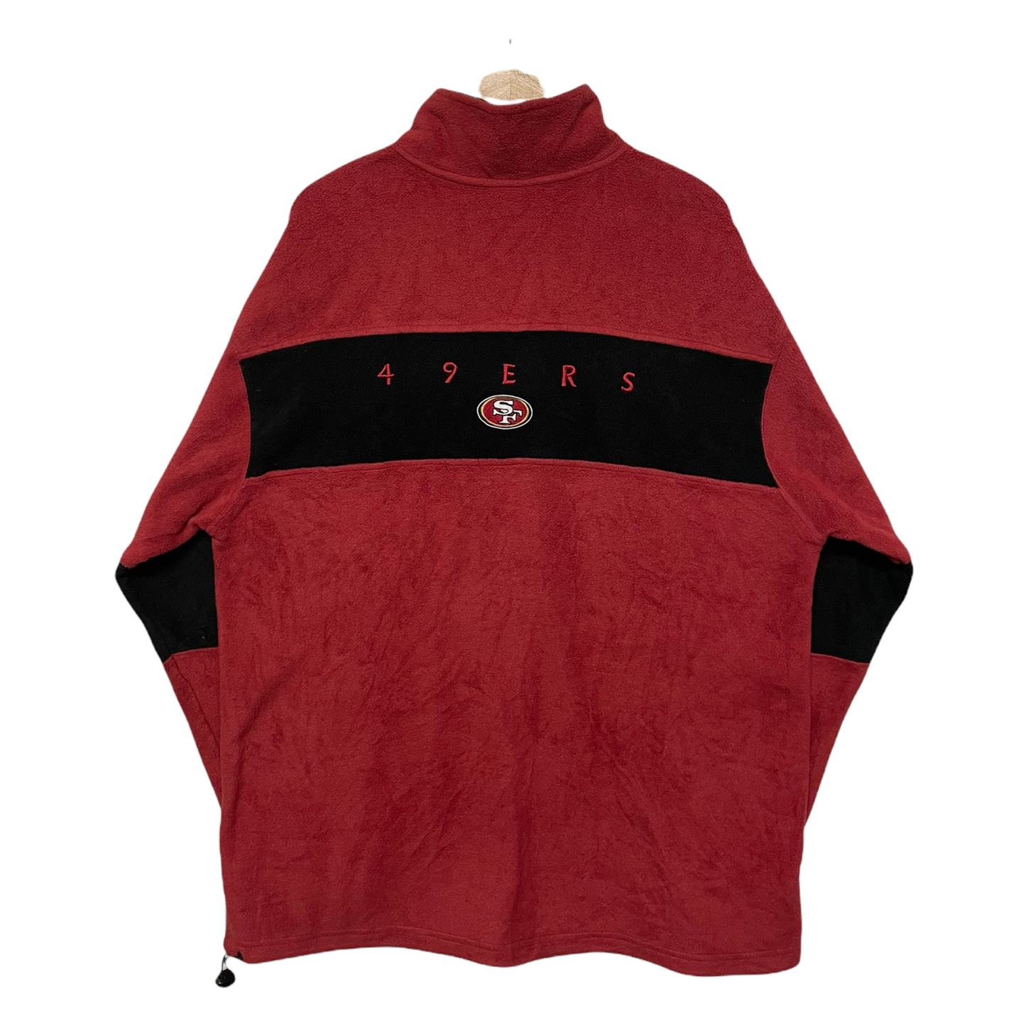 00s NFL San Francisco 49ers Fleece Red Black XL