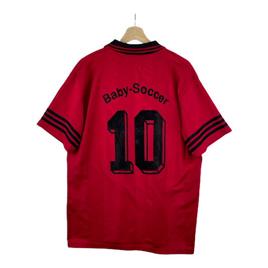 90s Adidas Billy Boy Jersey Red  XL