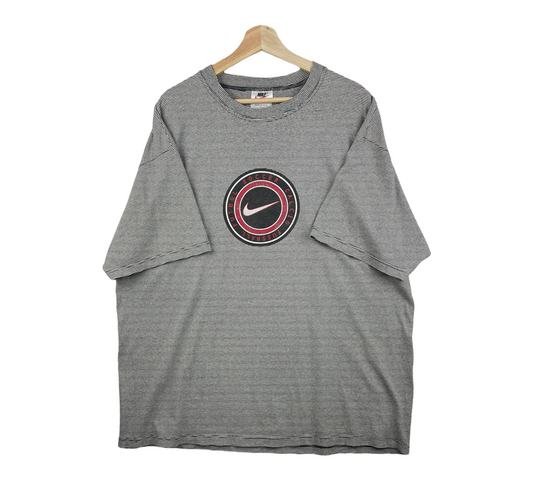 90s Nike Soccer T-Shirt Grey  XL