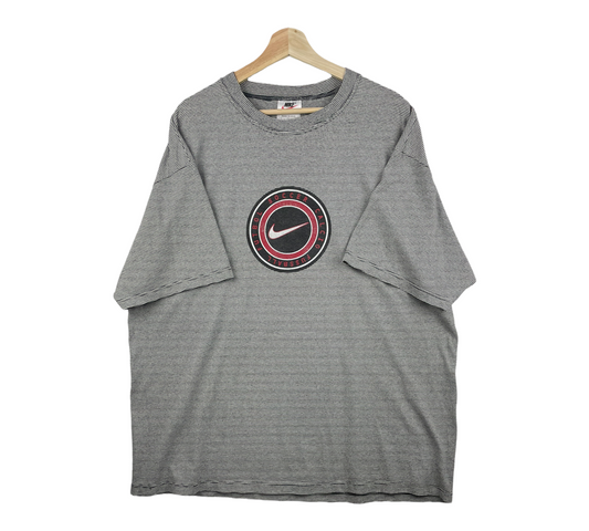 90s Nike Soccer T-Shirt Grey XL