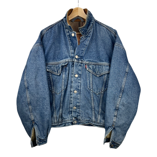 90s Levis Jeans Jacket Blue  M/L