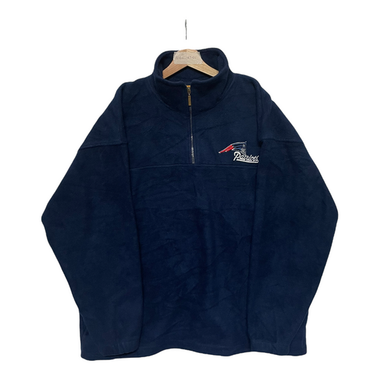 00s NFL New England Patriots Fleece Navy  XL