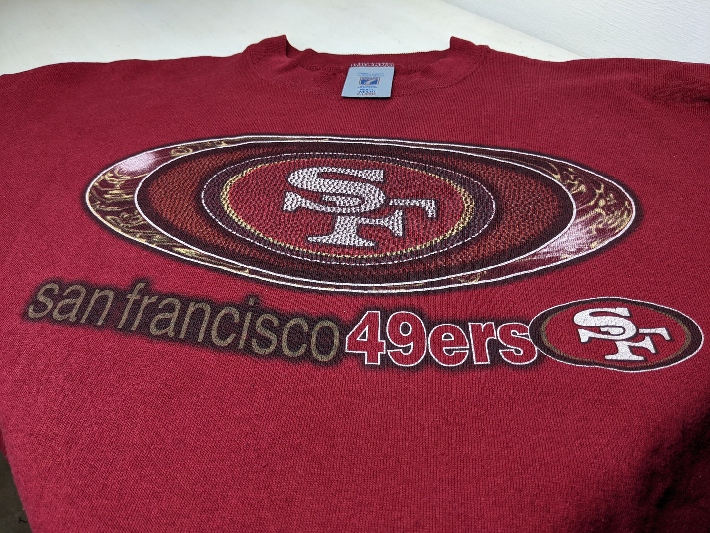 Vintage 90s San Franciso 49ers Logo 7 NFL Sweatshirt